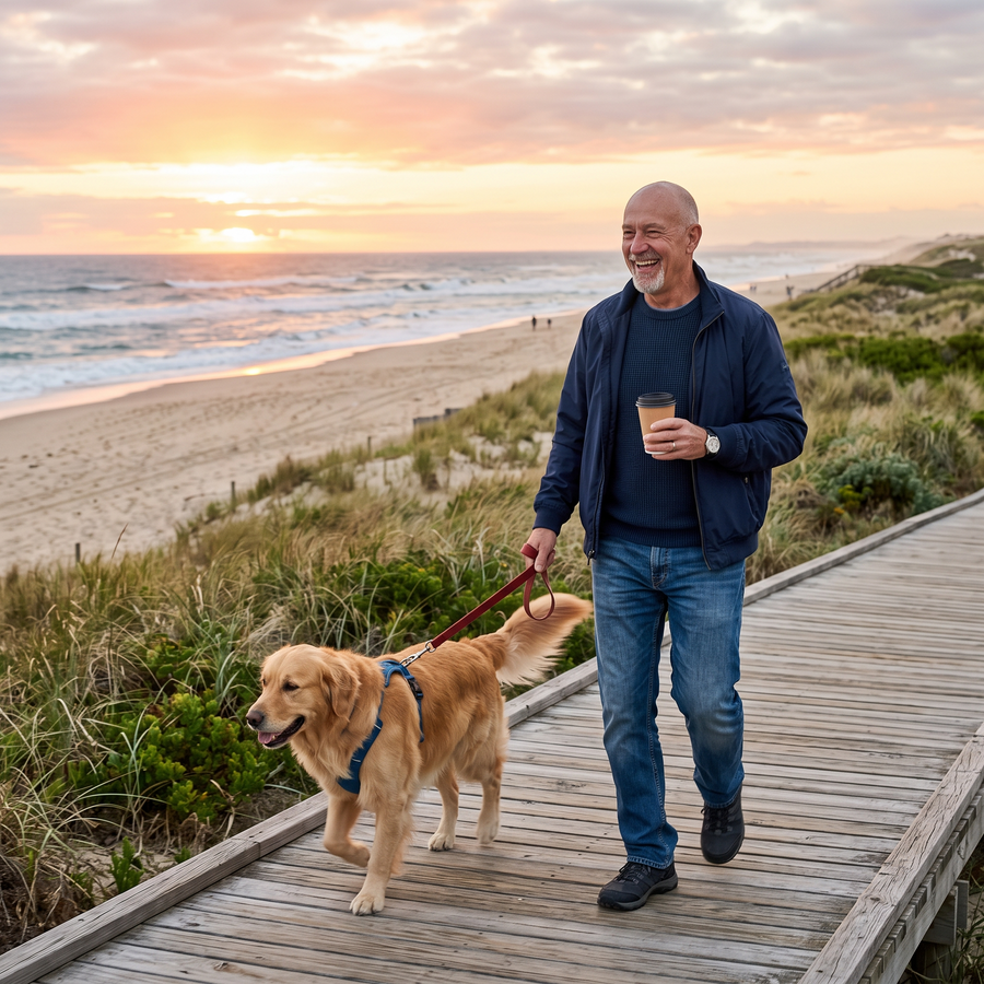 Sunrise walk