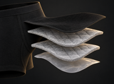 The layers inside the absorbent panel